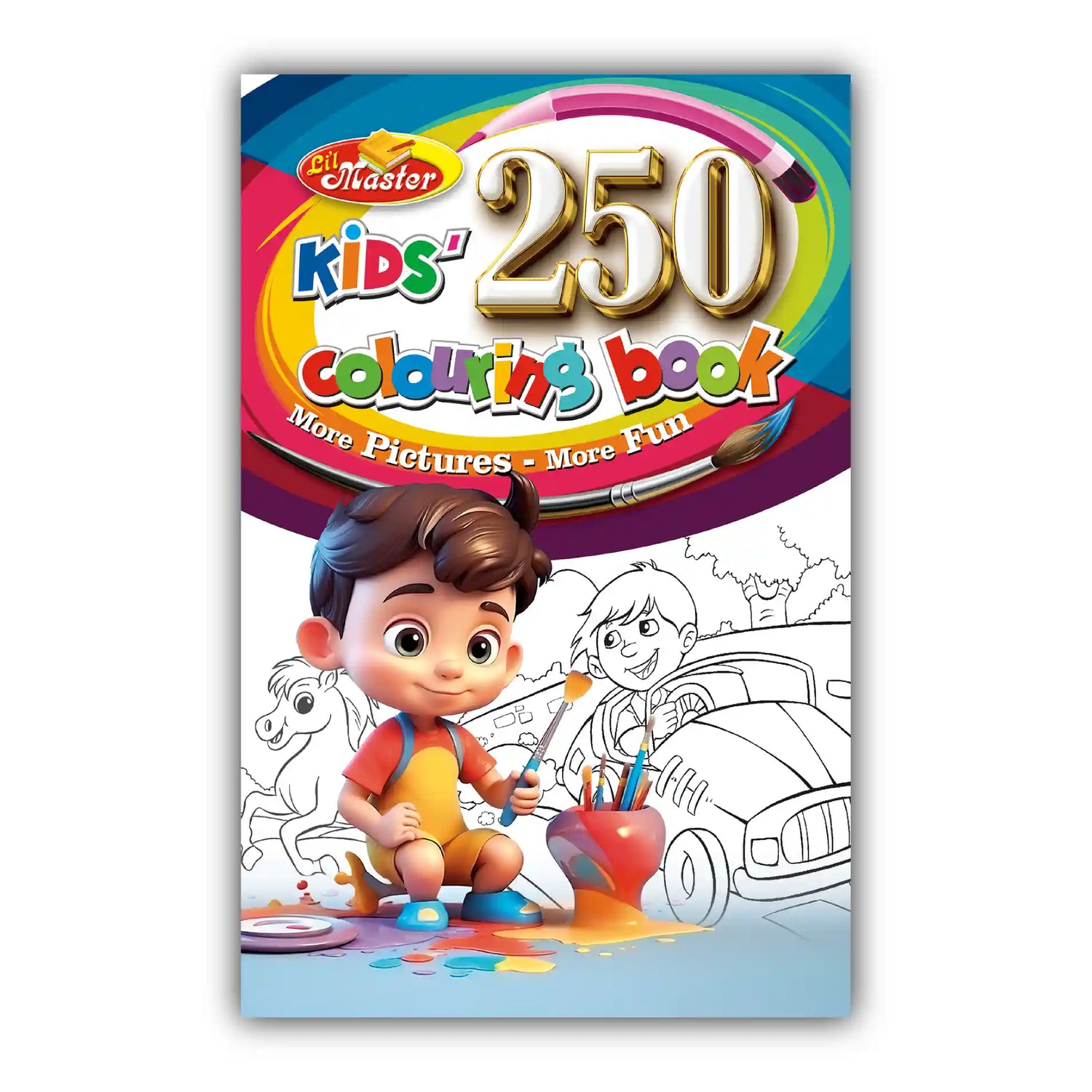 Kids 250 Coloring | Book 1