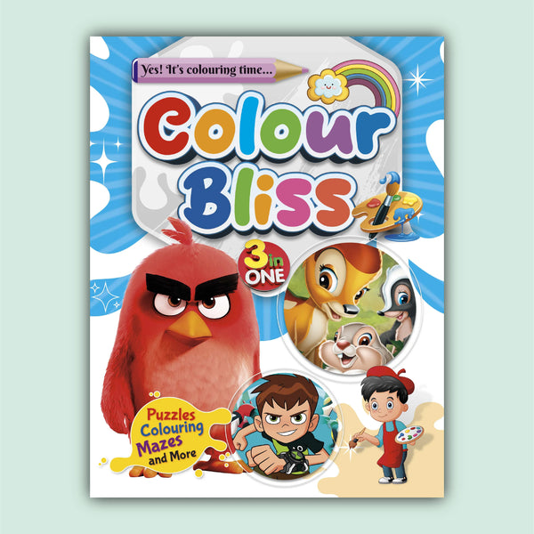 Color Bliss 3 in One | Angry Birds, Ben 10 and Bambi