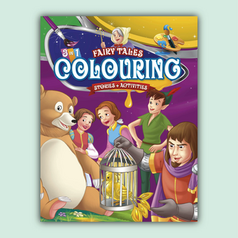 Fairy Tales Coloring 3 in One 