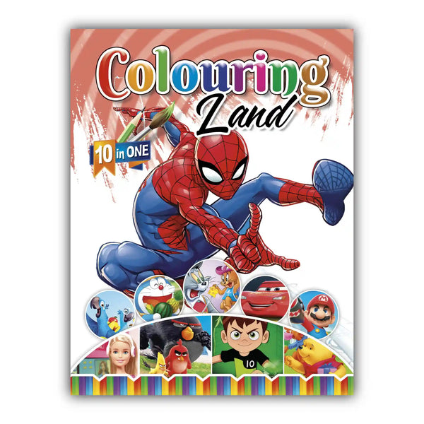 Coloring Land 10 in One | Book 2