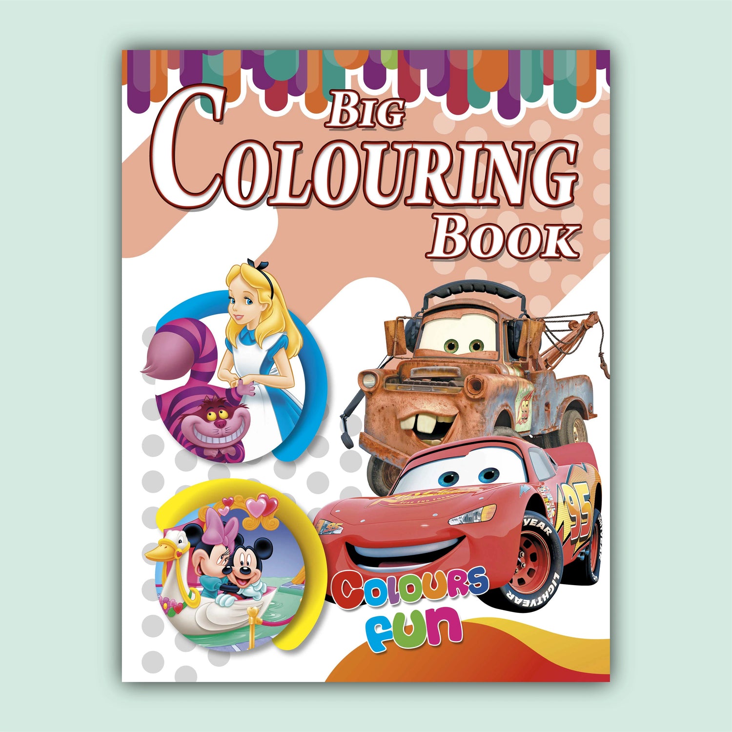 Big Coloring 3 in One Book