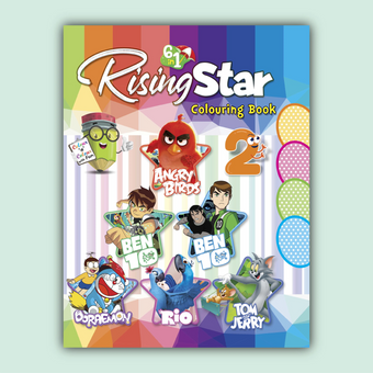 Rising Star Coloring 6 in One 