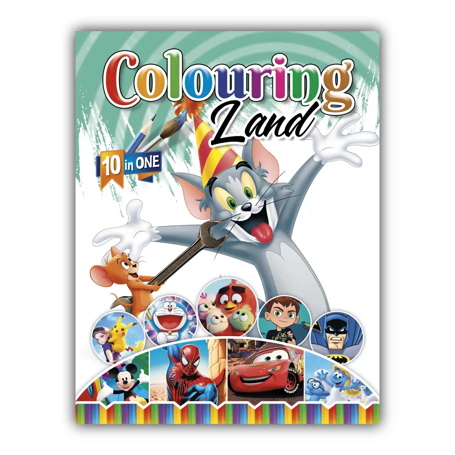 Coloring Land 10 in One | Book 3