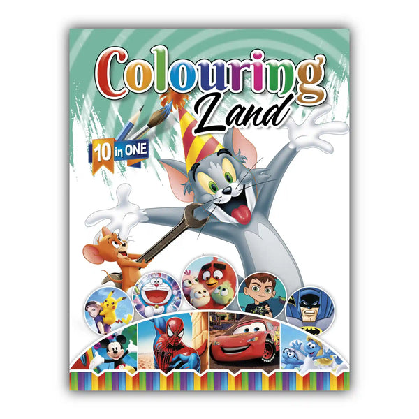 Coloring Land 10 in One | Book 3