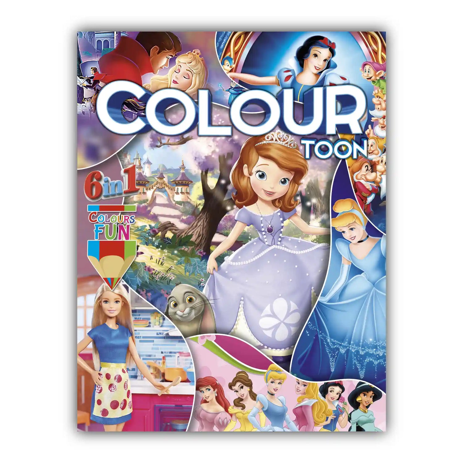 Color Toon 6 in One | Book 3