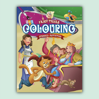 Fairy Tales Coloring 3 in One 