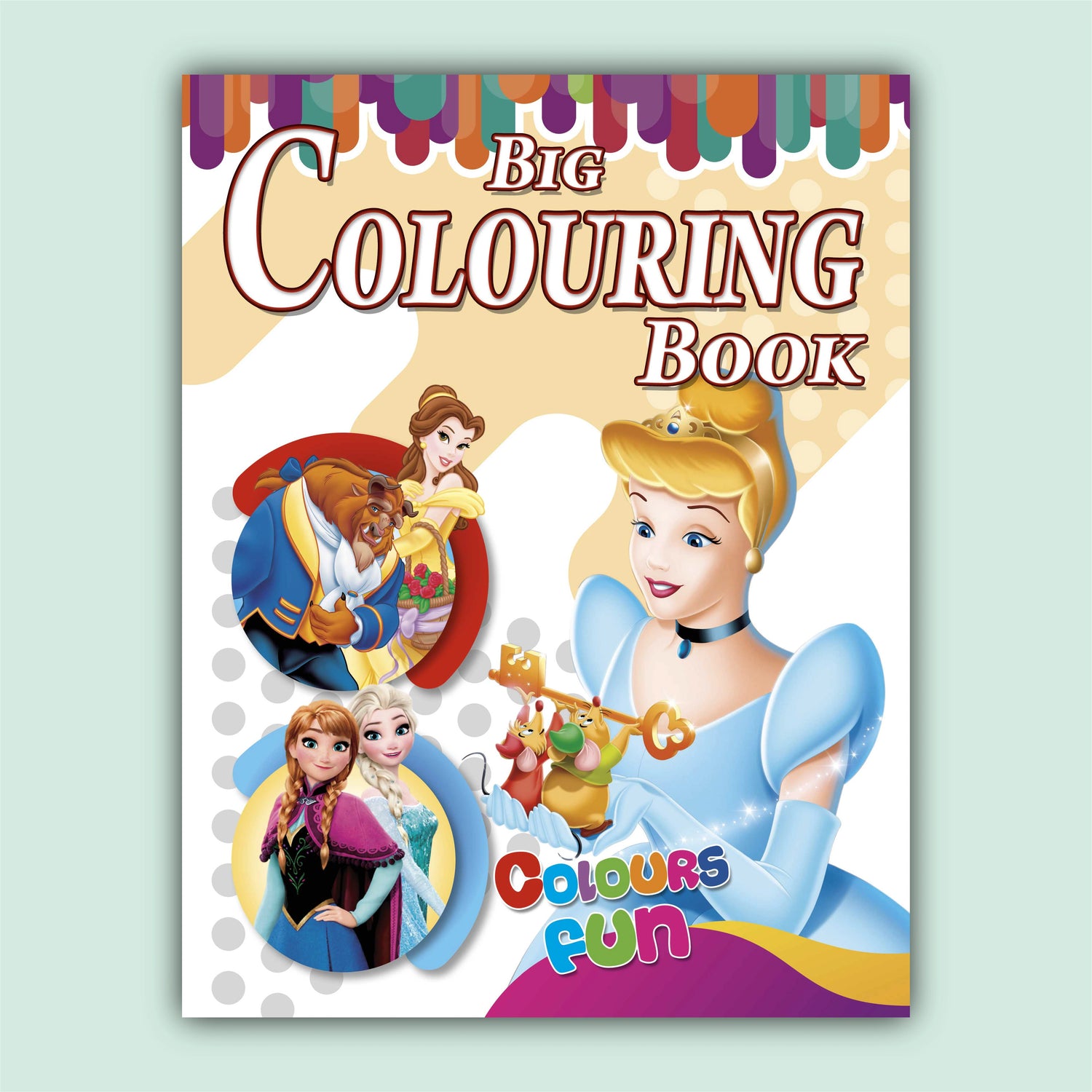 Big Coloring 3 in One Book