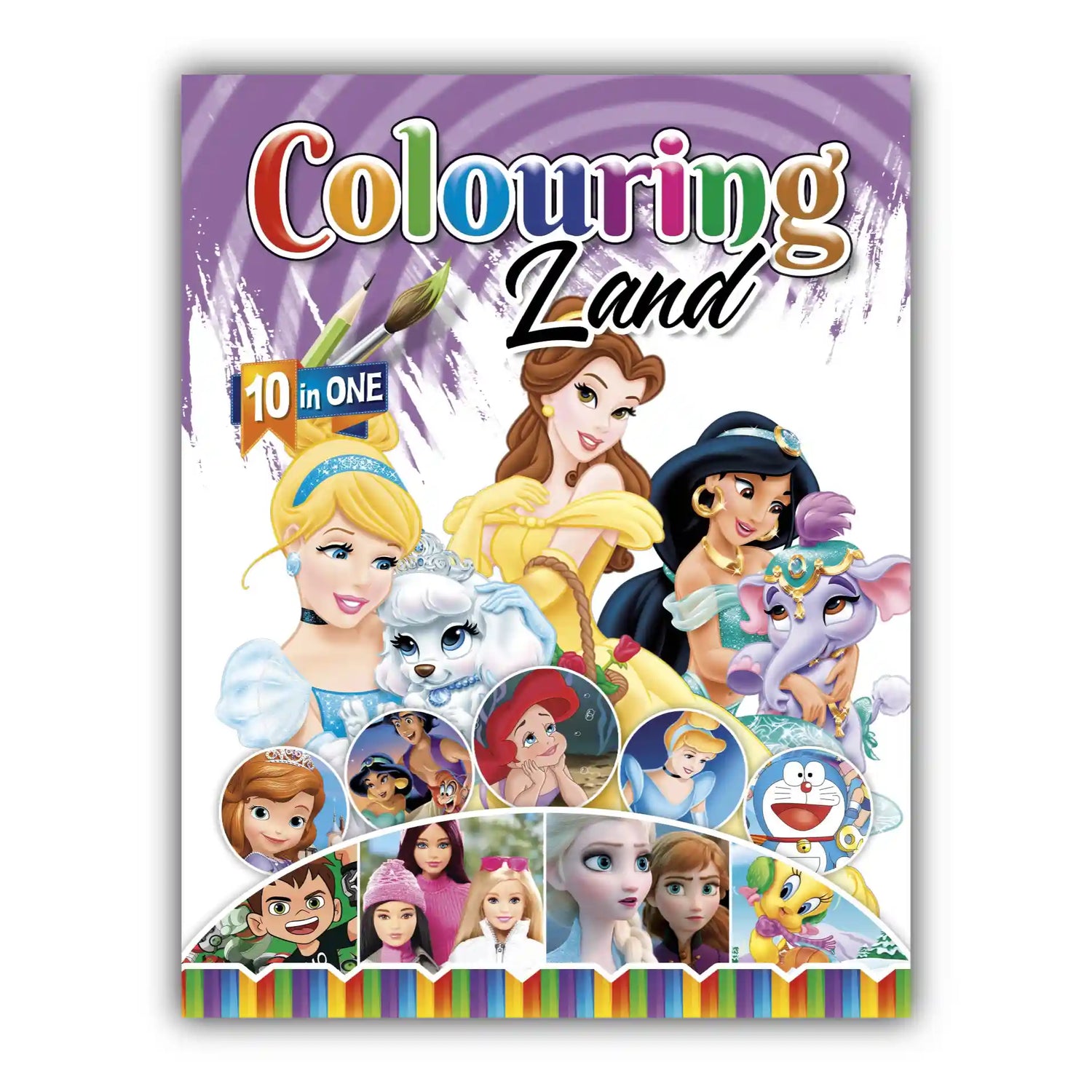 Coloring Land 10 in One | Book 5