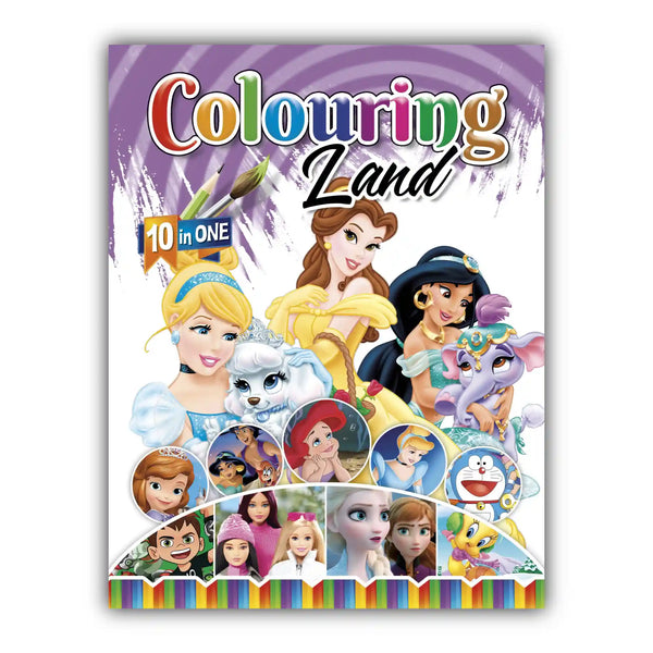 Coloring Land 10 in One | Book 5