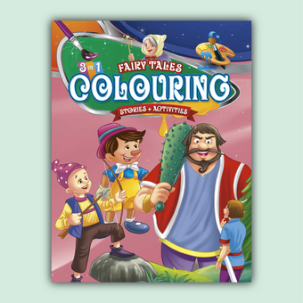 Fairy Tales Coloring 3 in One 