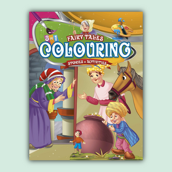 Fairy Tales Coloring 3 in One 