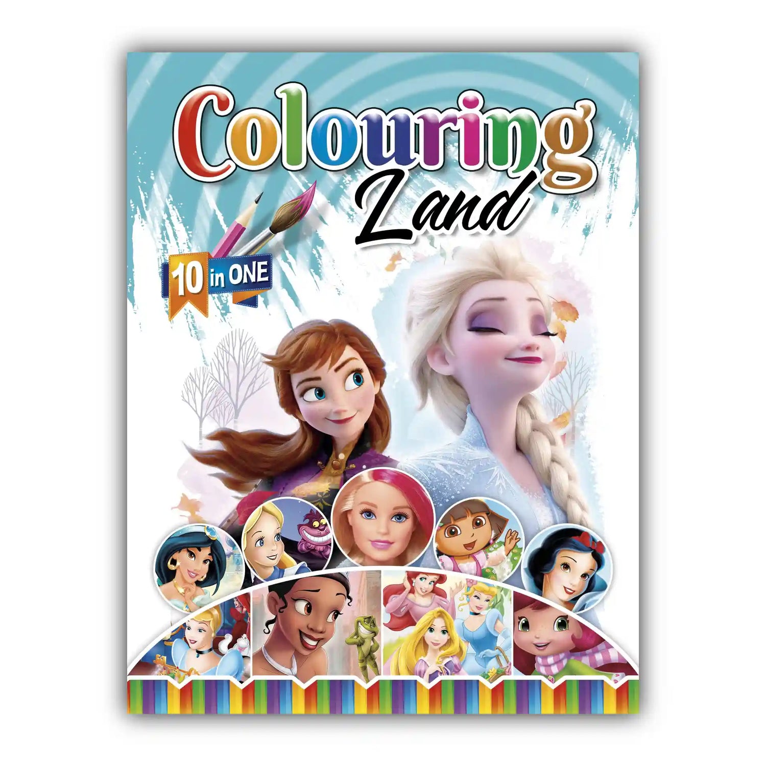 Coloring Land 10 in One | Book 6