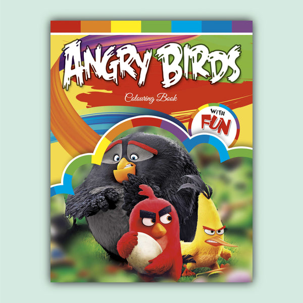 Cartoon Coloring | Angry Birds Book 3