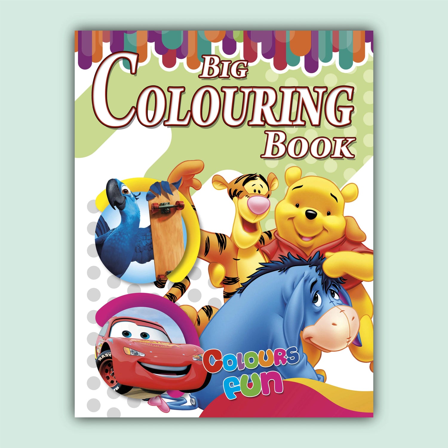 Big Coloring 3 in One Book