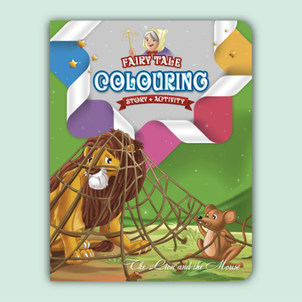 Fairy Tale Story & Activity Coloring Book 