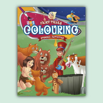 Fairy Tales Coloring 3 in One 