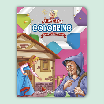 Fairy Tale Story & Activity Coloring Book 