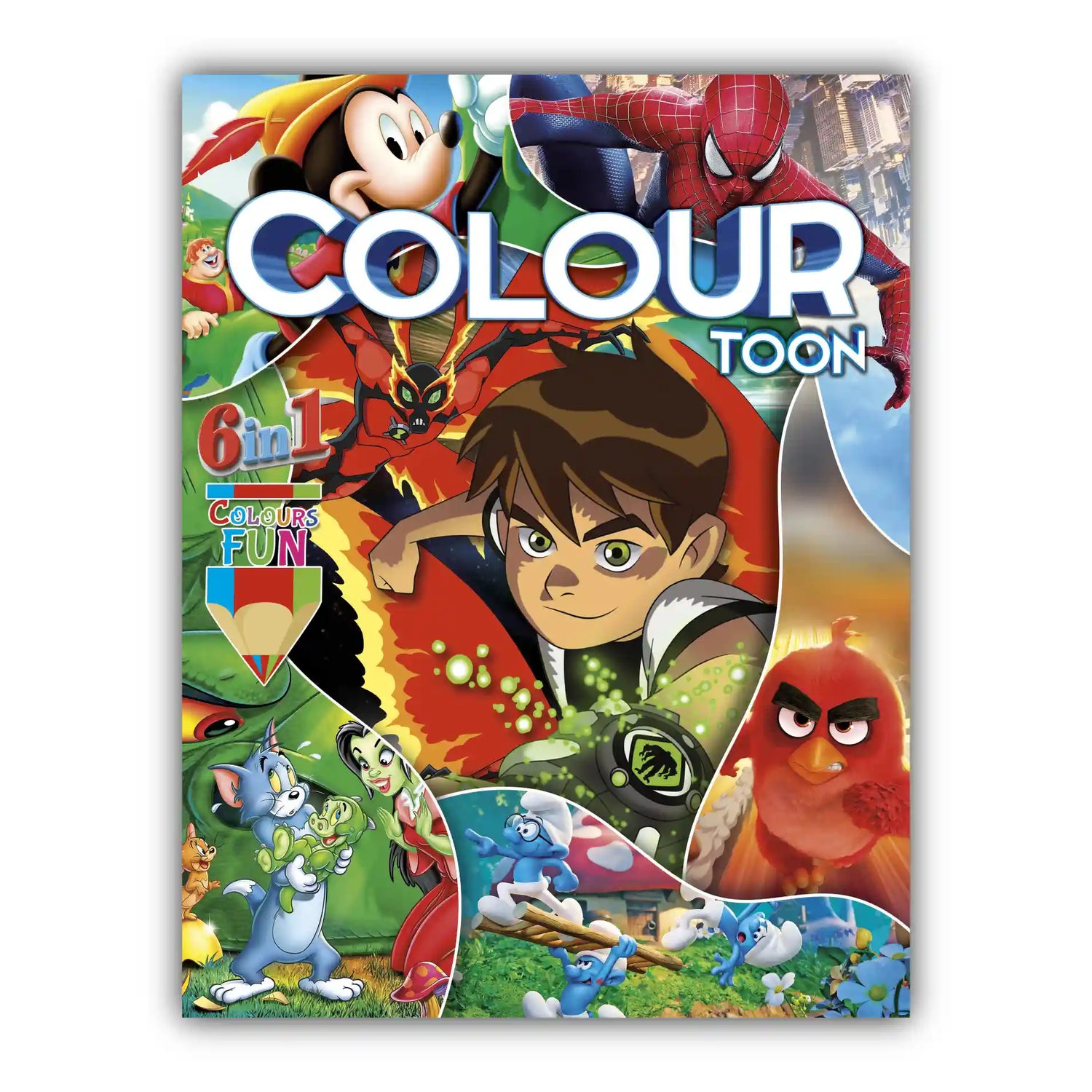 Color Toon 6 in One | Book 7