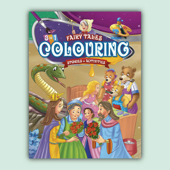 Fairy Tales Coloring 3 in One 