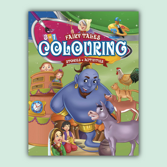 Fairy Tales Coloring 3 in One 
