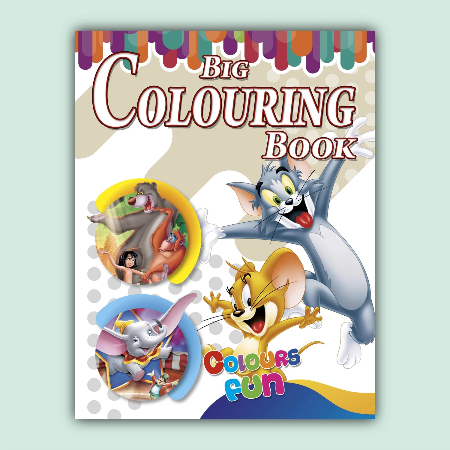 Big Coloring 3 in One Book