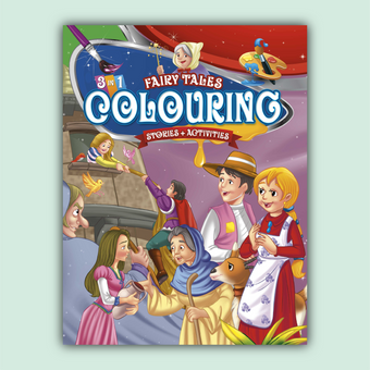 Fairy Tales Coloring 3 in One 