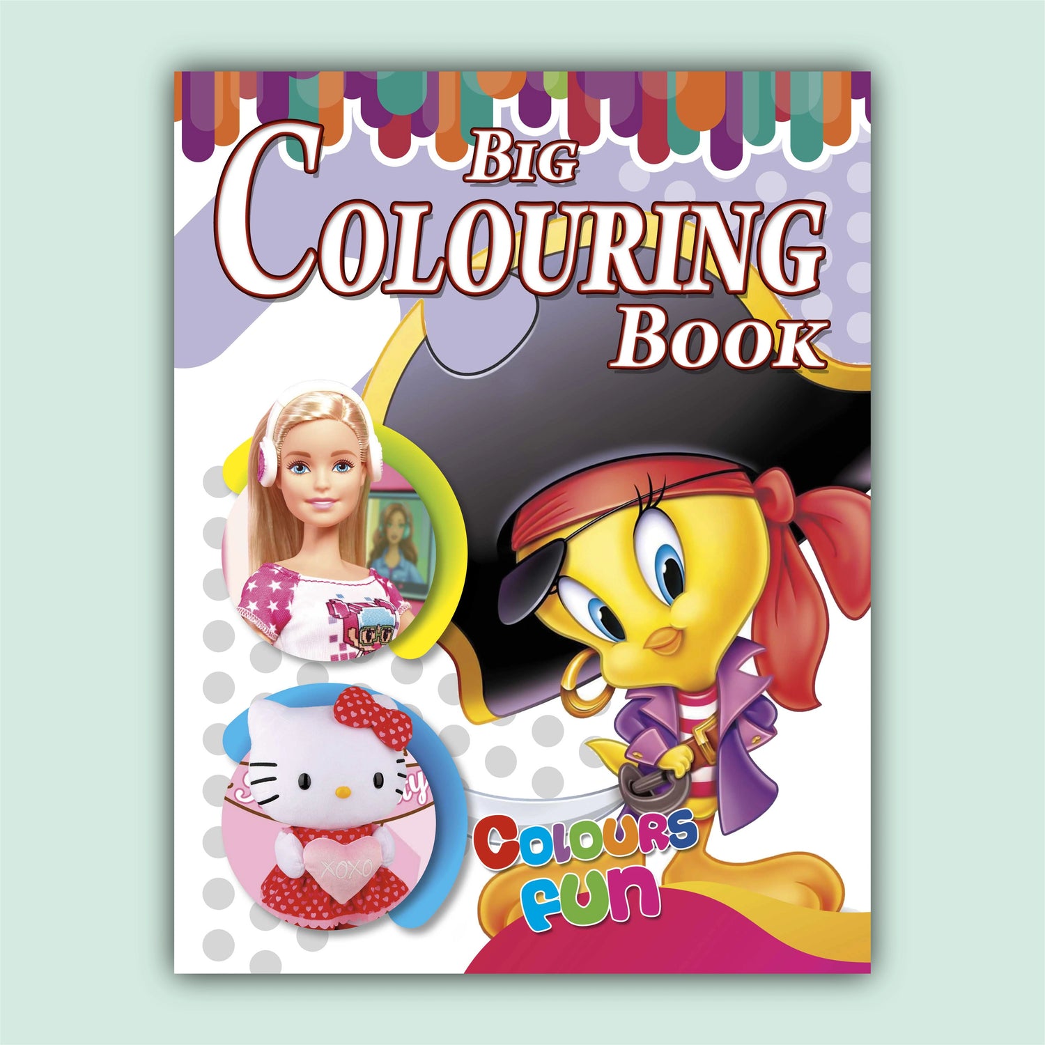 Big Coloring 3 in One Book
