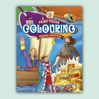 Fairy Tales Coloring 3 in One 