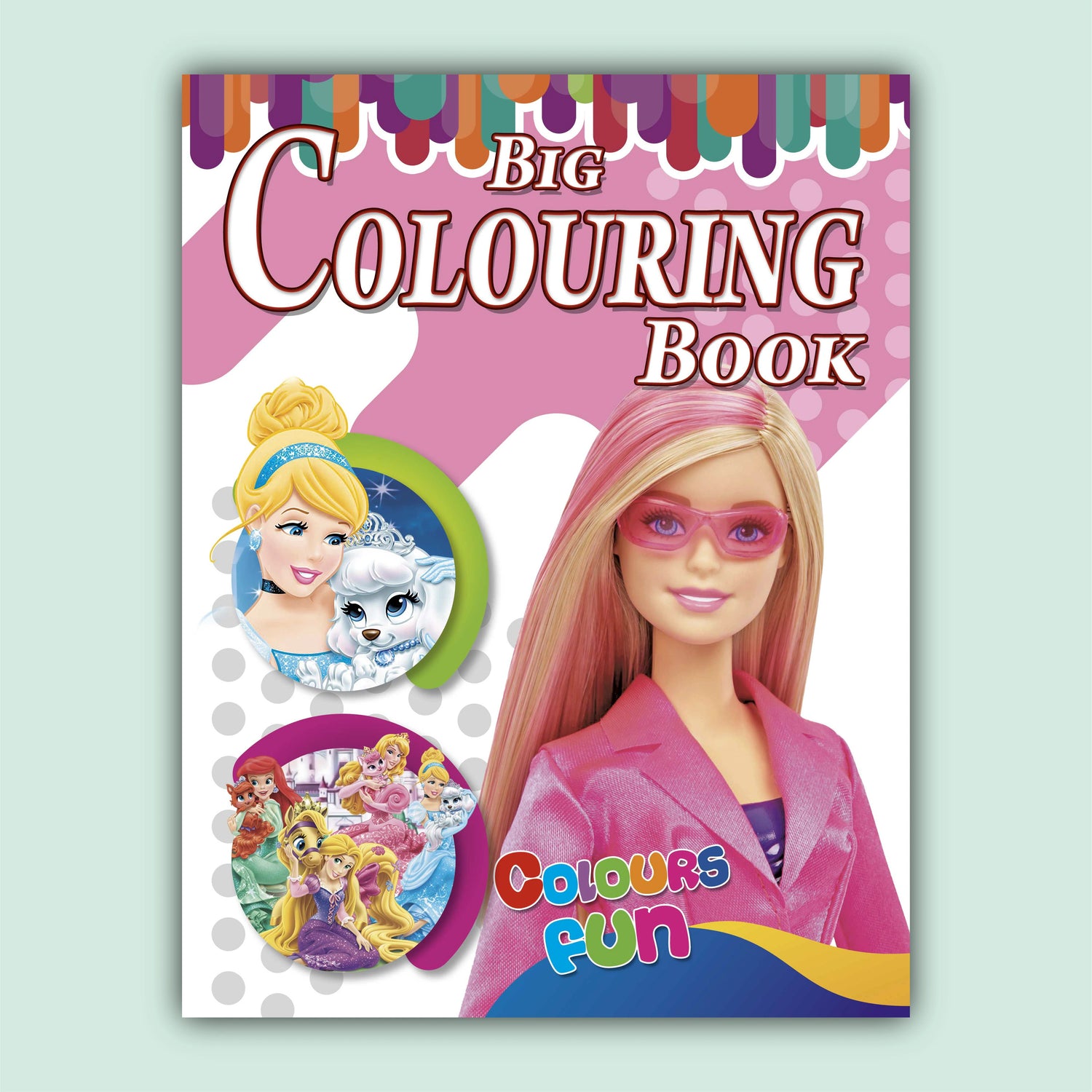 Big Coloring 3 in One Book