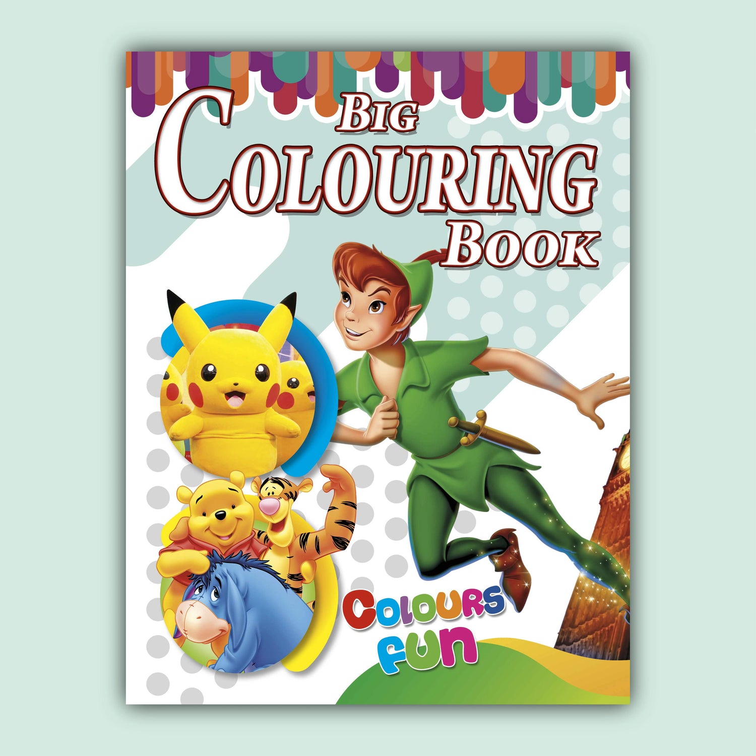 Big Coloring 3 in One Book