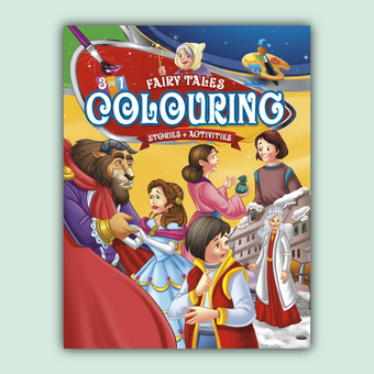 Fairy Tales Coloring 3 in One 