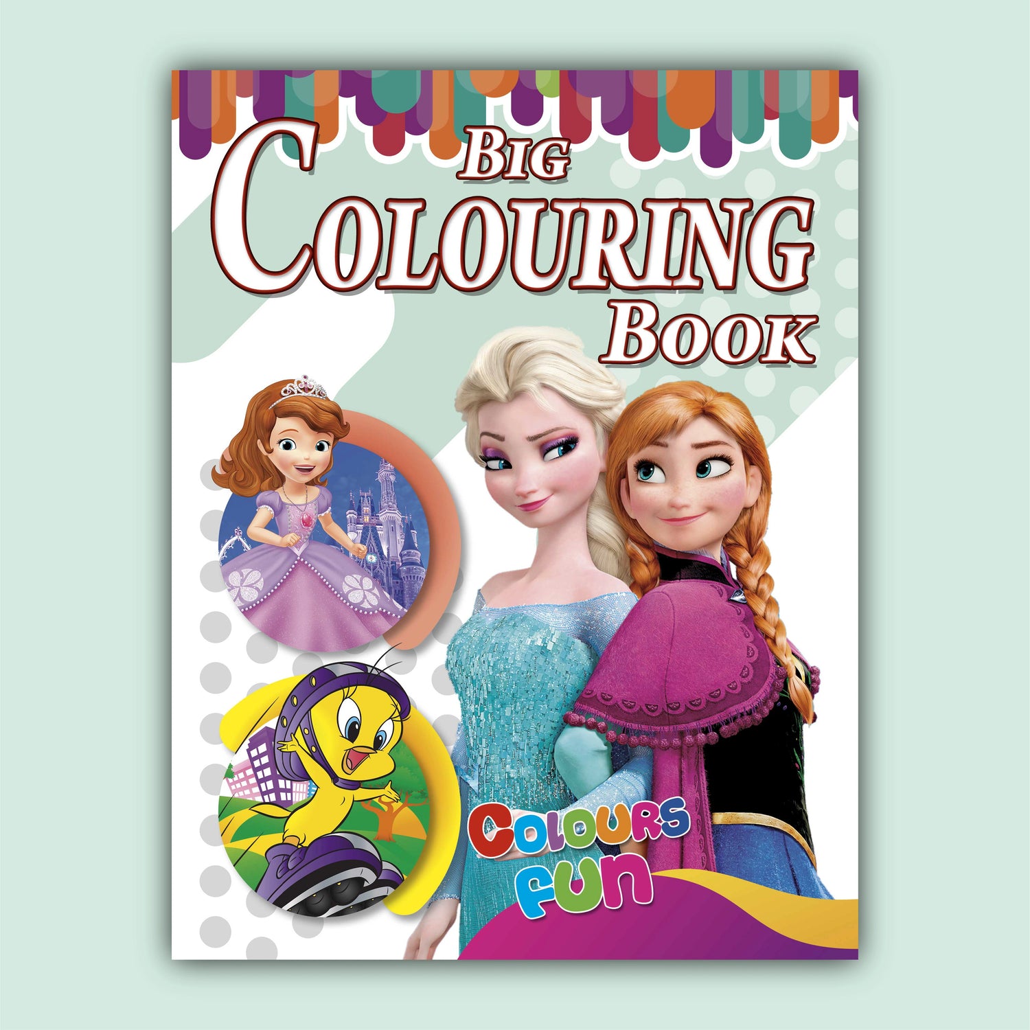Big Coloring 3 in One Book
