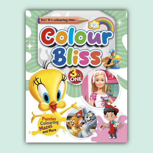 Color Bliss 3 in One | Tweety, Barbie and Tom & Jerry