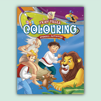 Fairy Tales Coloring 3 in One 