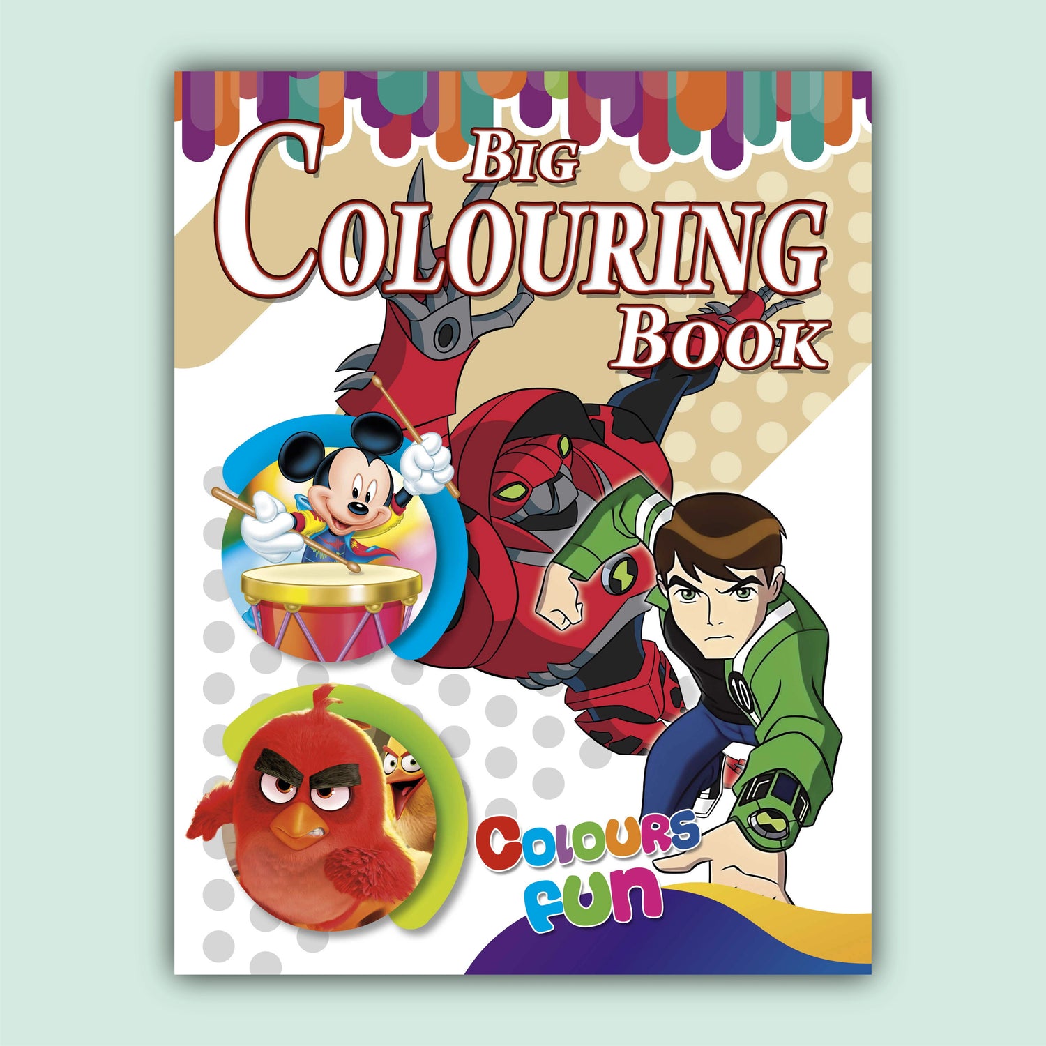 Big Coloring 3 in One Book