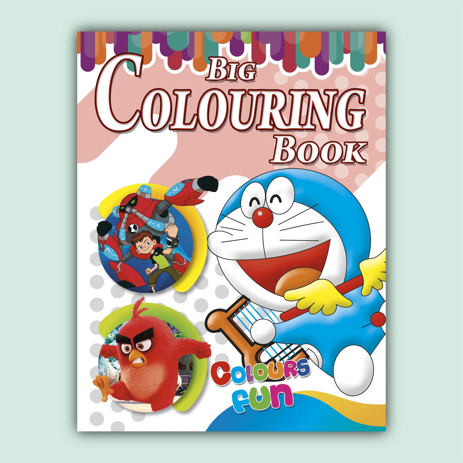 Big Coloring 3 in One Book