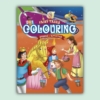 Fairy Tales Coloring 3 in One 