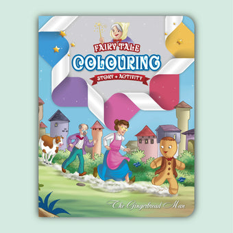 Fairy Tale Story & Activity Coloring Book 