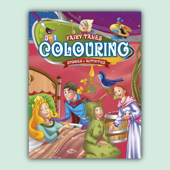 Fairy Tales Coloring 3 in One 