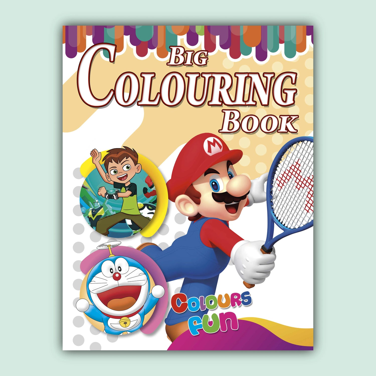 Big Coloring 3 in One Book