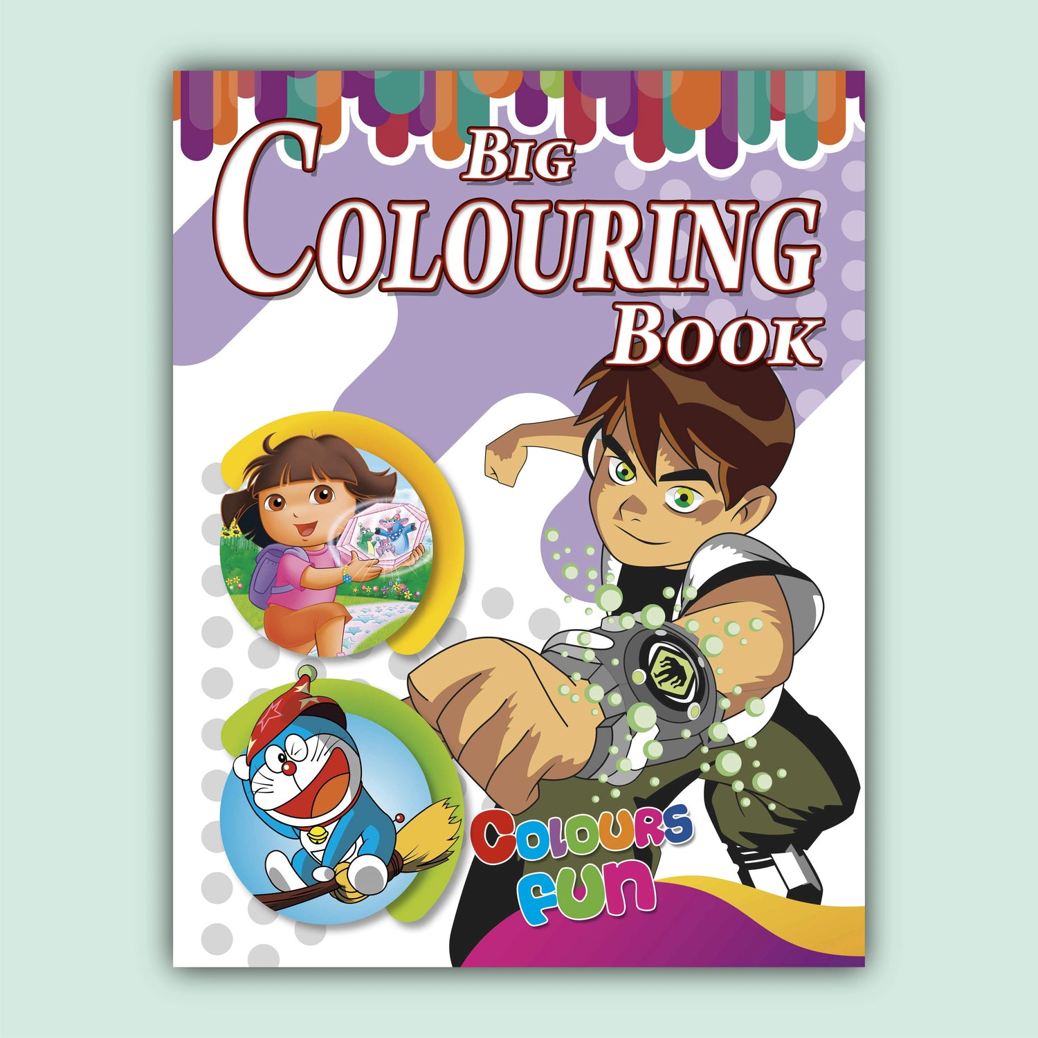 Big Coloring 3 in One Book