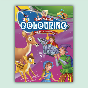 Fairy Tales Coloring 3 in One 