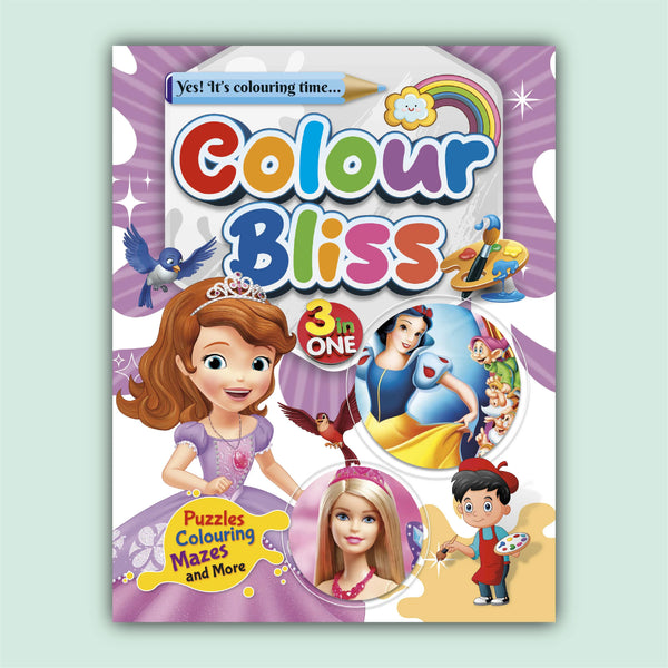 Color Bliss 3 in One | Sofia, Snow White and Barbie
