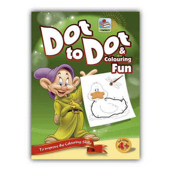 Dot to Dot Coloring Fun Jumbo