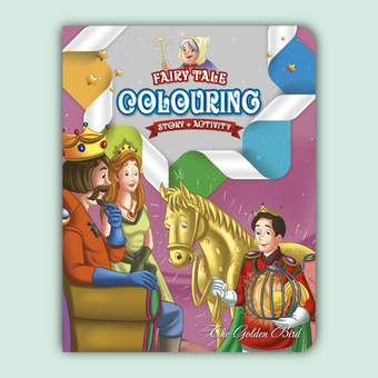 Fairy Tale Story & Activity Coloring Book 