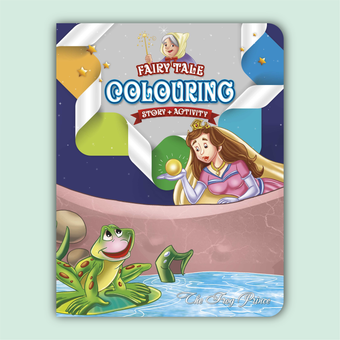 Fairy Tale Story & Activity Coloring Book 