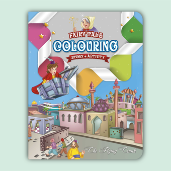 Fairy Tale Story & Activity Coloring Book 