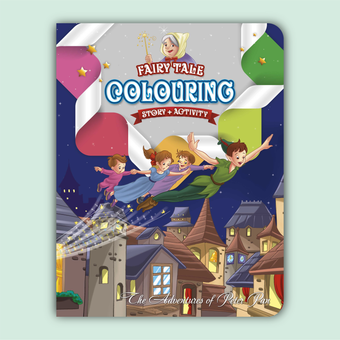 Fairy Tale Story & Activity Coloring Book 