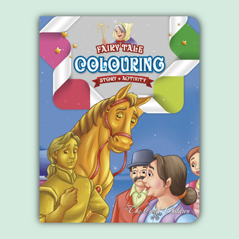 Fairy Tale Story & Activity Coloring Book 