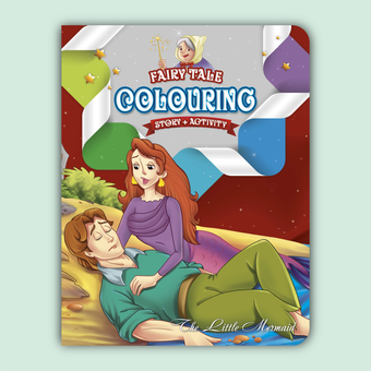 Fairy Tale Story & Activity Coloring Book 